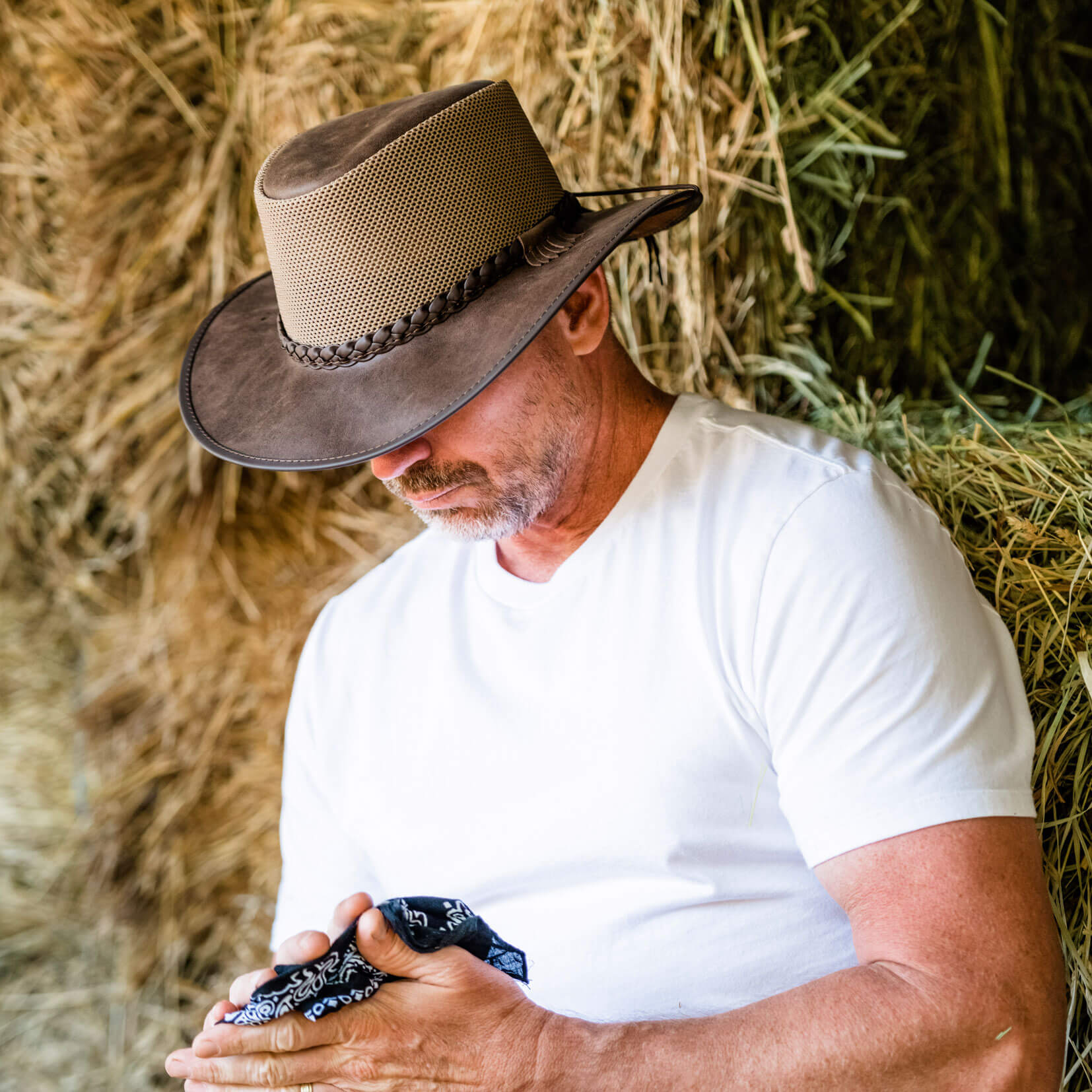 Breeze - Mens Wide Brim Sun Hat