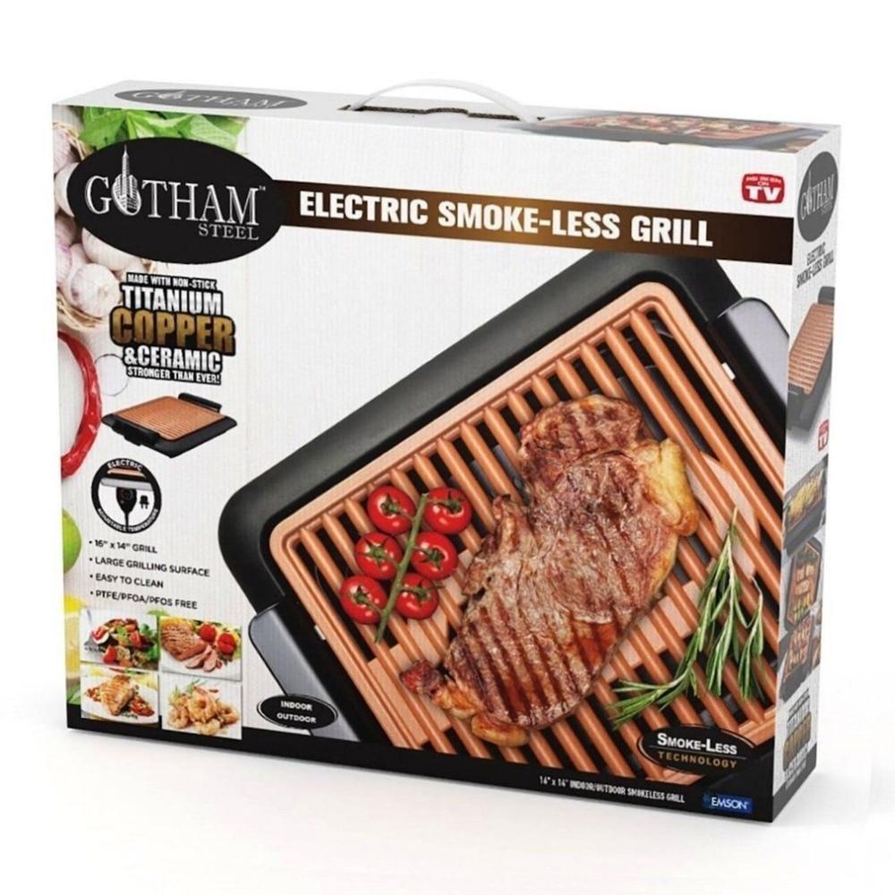 Non-Stick Fast BBQ Smokeless Grill-Indoor Electric Grill【Free Shipping】