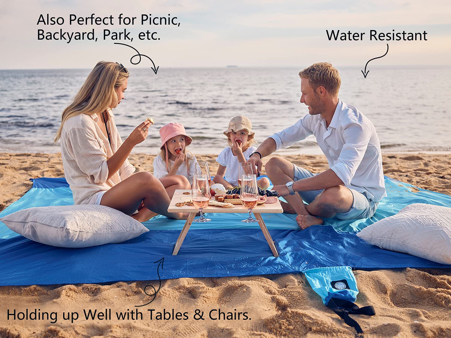 Foldable Windproof Beach Mat