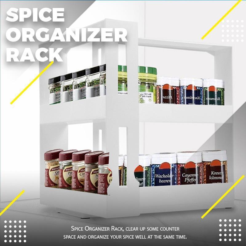 CUTEMATCHY™: Multi-Function Rotating Storage Rack