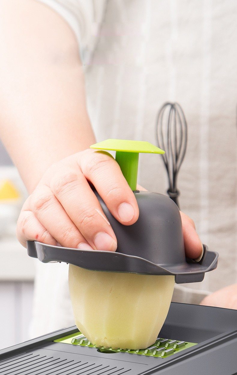 Mandoline Vegetable Fruit Slicer Grater Cutter Peeler Multifunctional Potato Peeler Carrot Grater Drain Basket Kitchen Tool