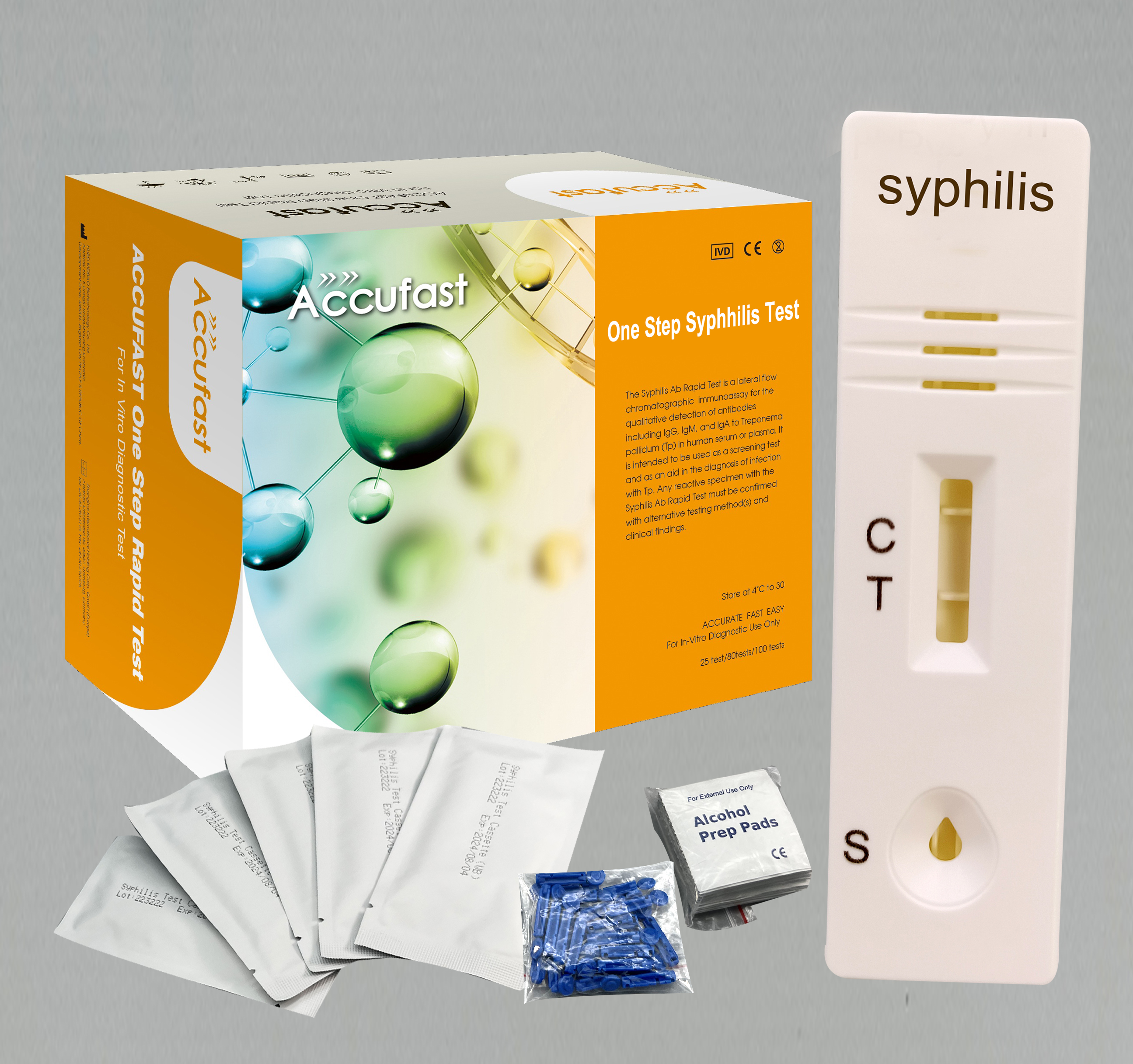 One Step Syphilis Test Cassette-HUBEI MEIBAO BIOTECHNOLOGYCO., LTD