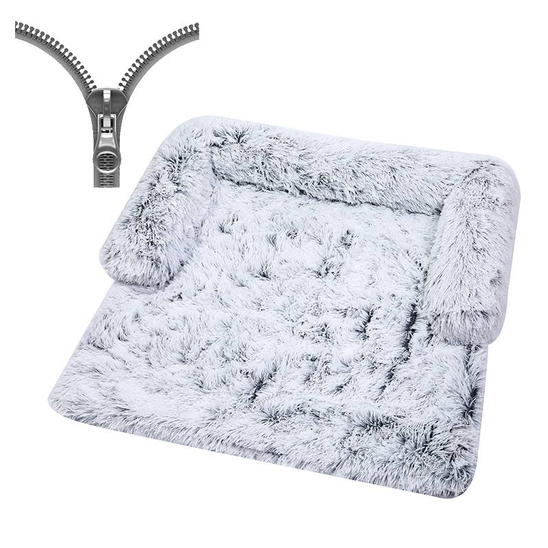 Dogs/Cats Bed Mats, Couch Cover for Dogs, Sofa Style Luxurious Mat for Pets, Waterproof Lining and Nonskid Bottom Perfect on Dog Crate, Cat Cage or in The Car