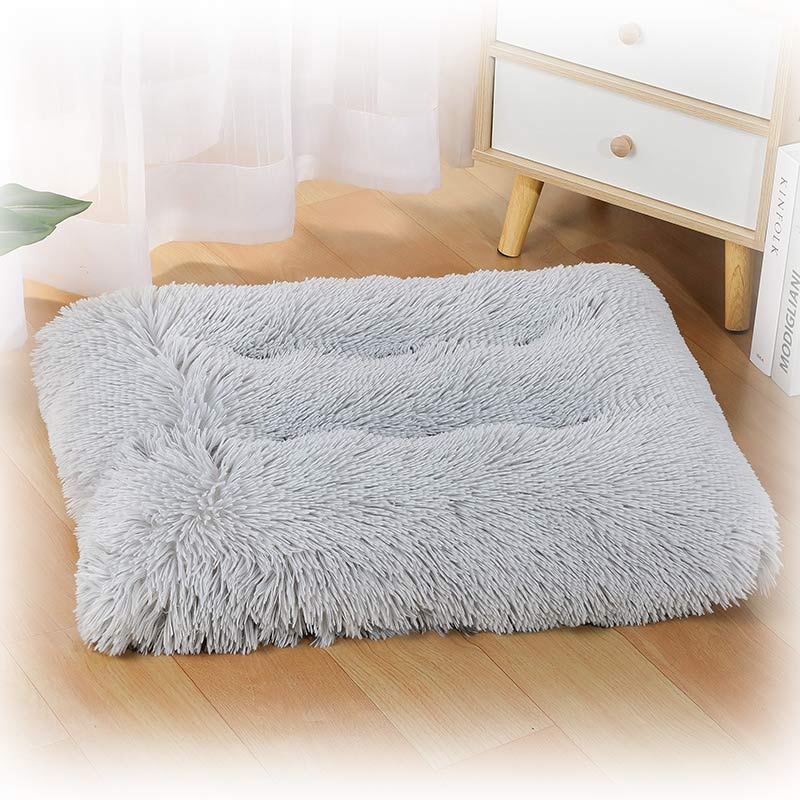 pet Bed Mat,Soft Plush pet Bed, Washable pet Cage Bed,Suitable for Medium Dogs and Cats.
