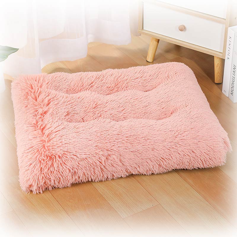 pet Bed Mat,Soft Plush pet Bed, Washable pet Cage Bed,Suitable for Medium Dogs and Cats.