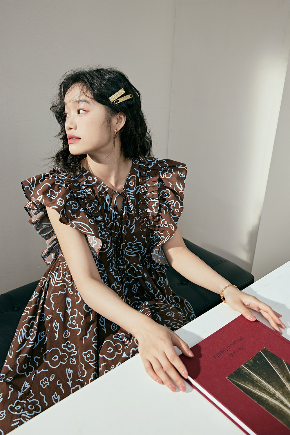 Floral babydoll dress