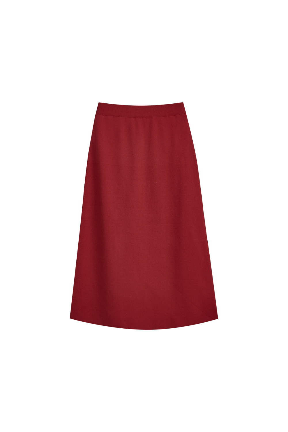 Minimalistic high-waisted maxi skirt