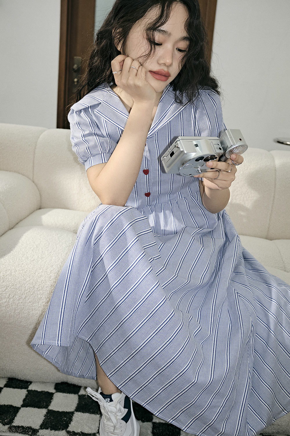 Retro Striped Dress – KUOSE.com