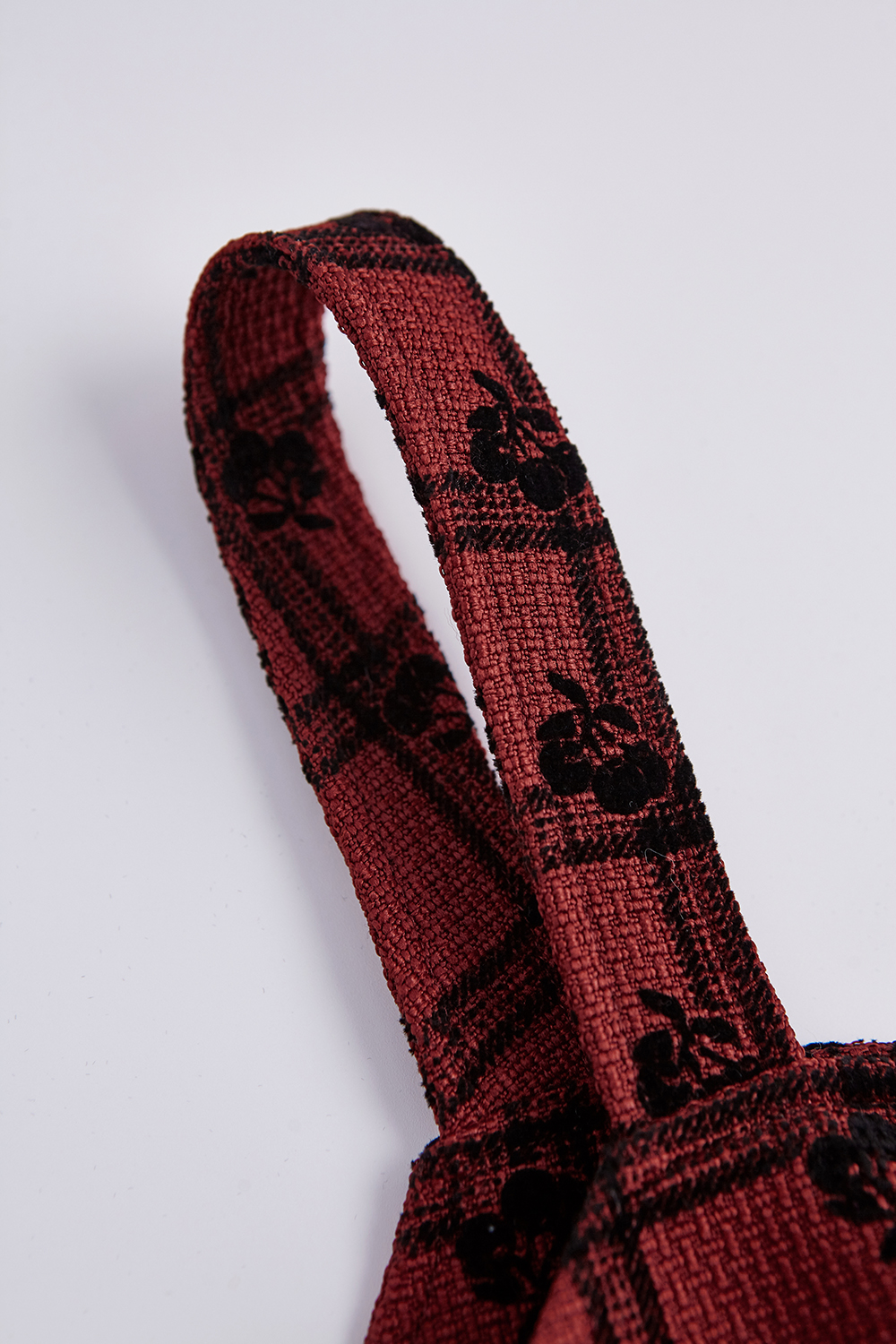 Vintage red plaid strappy dress – KUOSE.com Vintage red plaid strappy dress – KUOSE.com