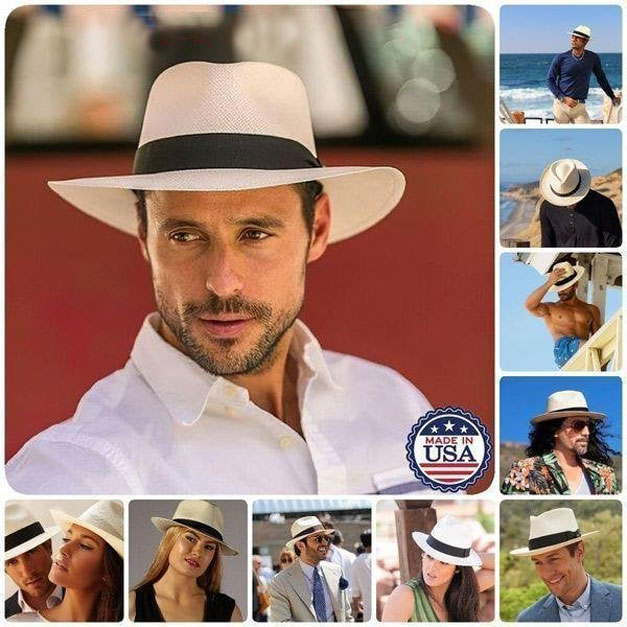 🔥Summer 2023 Classic Panama Hat-Handmade In Ecuador(BUY 2 FREE SHIPPI