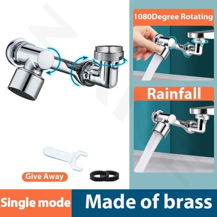 💦1080° swivel splash-proof faucet🏄‍♀️Summer Sale 🏄‍♀️