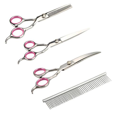 Flying Fur Dog Grooming Scissors Kit Pet Thinning Shears