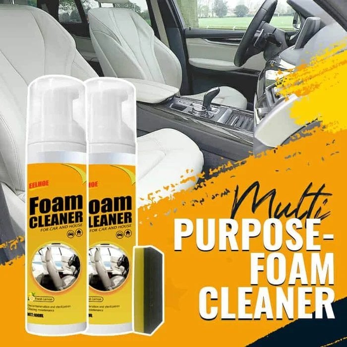 [🔥Super Foam Cleaner] Multi-Purpose/Non-Toxic/Non-Harmful(Buy 2 Get 1 Free)