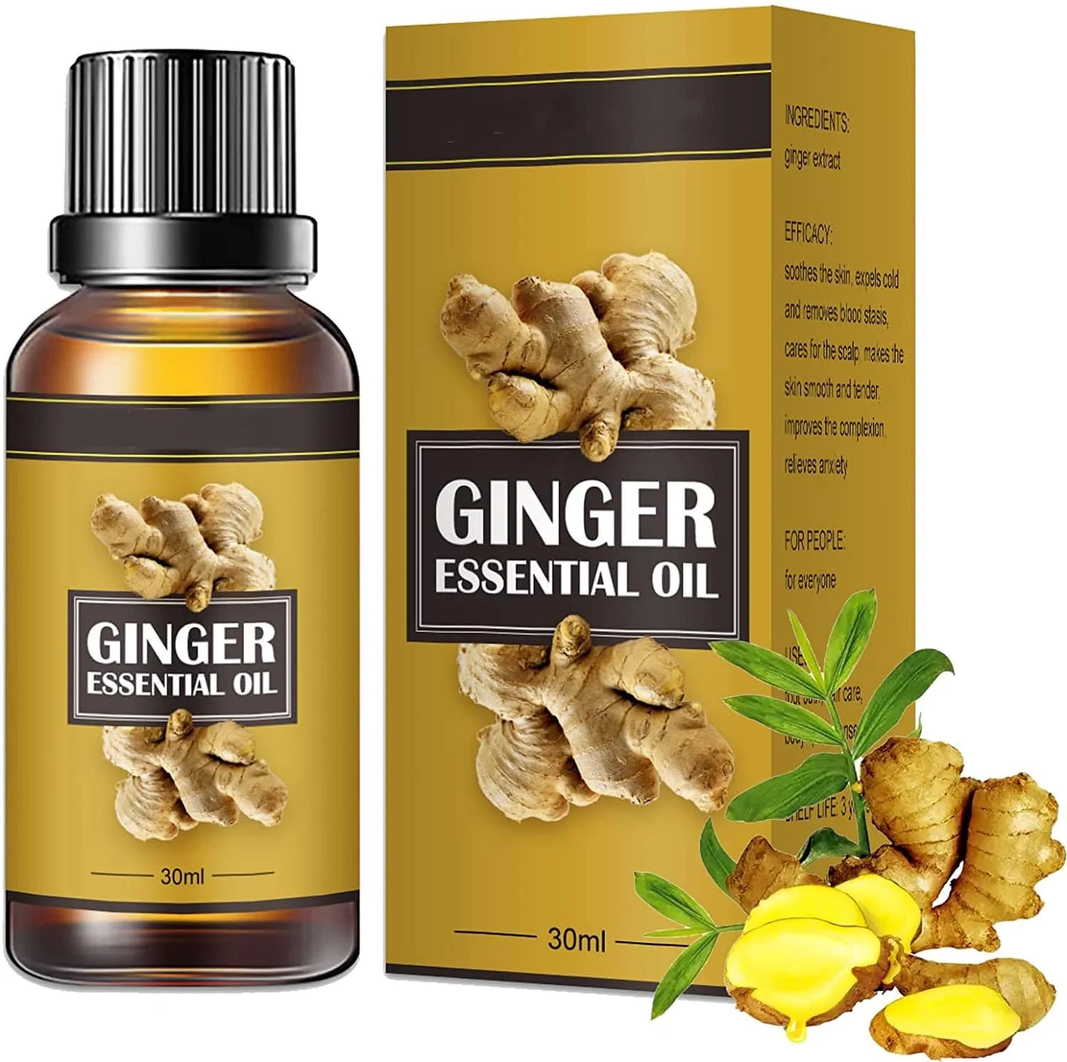 Belly Drainage Ginger Oil (Buy 1 Get 1 FREE)