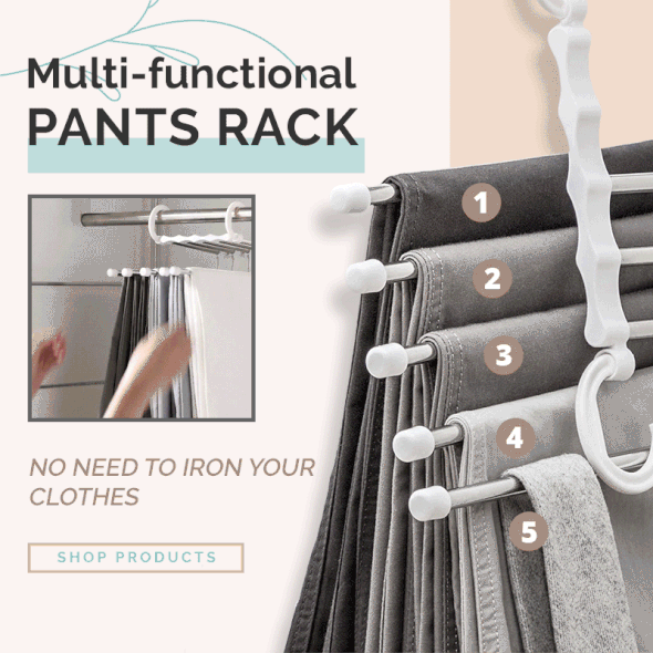 Holiday Promotion 60% Off- Multi-Functional Pants Rack