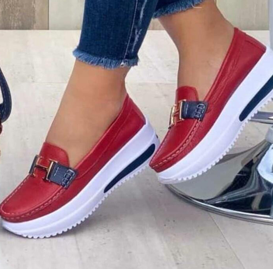Casual Platform Loafers For Women