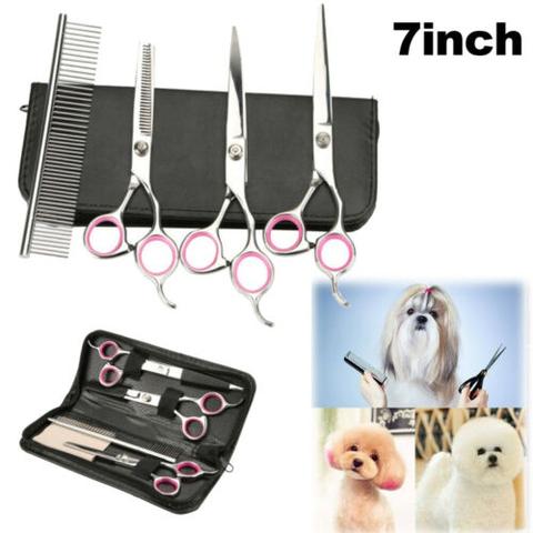 Flying Fur Dog Grooming Scissors Kit Pet Thinning Shears