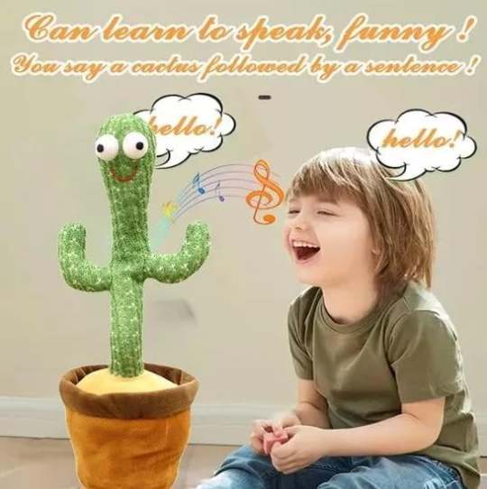 cactus mimicking toy