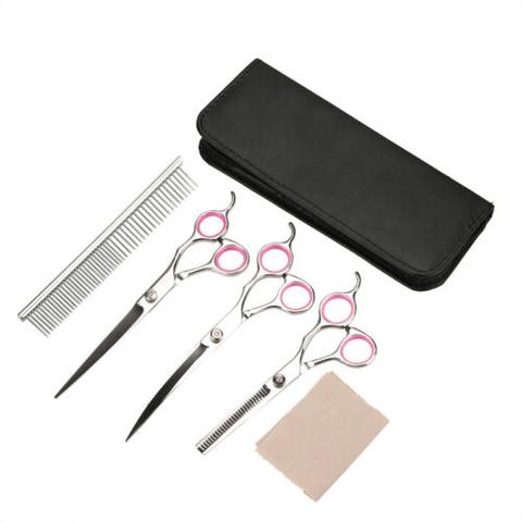 Flying Fur Dog Grooming Scissors Kit Pet Thinning Shears