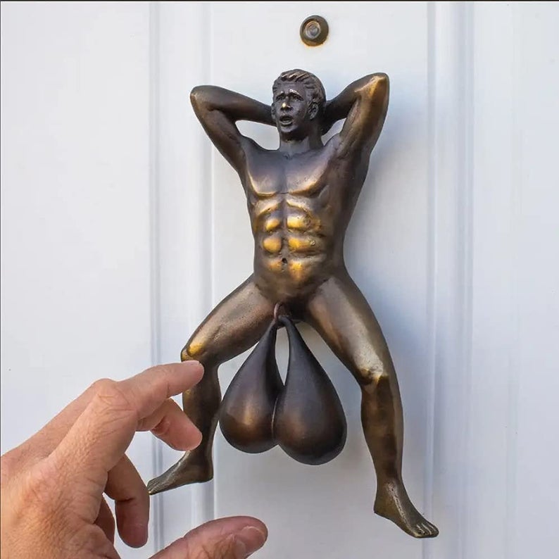 Doorballs Door Knocker Funny Gag Gift image 0
