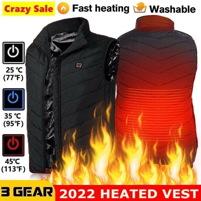 🔥 Last Day Special Sale 🔥2022 New Unisex Warming Heated Vest