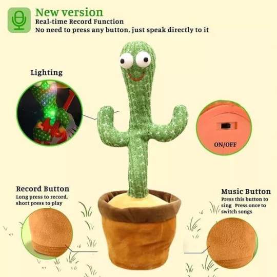 cactus mimicking toy