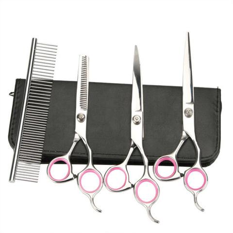 Flying Fur Dog Grooming Scissors Kit Pet Thinning Shears