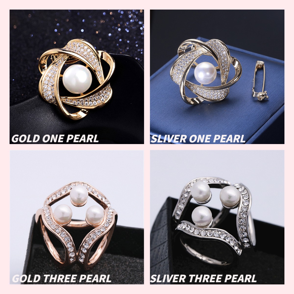 (?Valentine's Days Big Sale - 48% OFF) Rhinestone Scarf Ring Buckle Clip -BUY MORE SAVE MORE