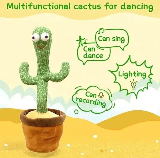 🔥 HOT SALE 🔥Talking & Dancing Cactus Mimicking Toy🎁