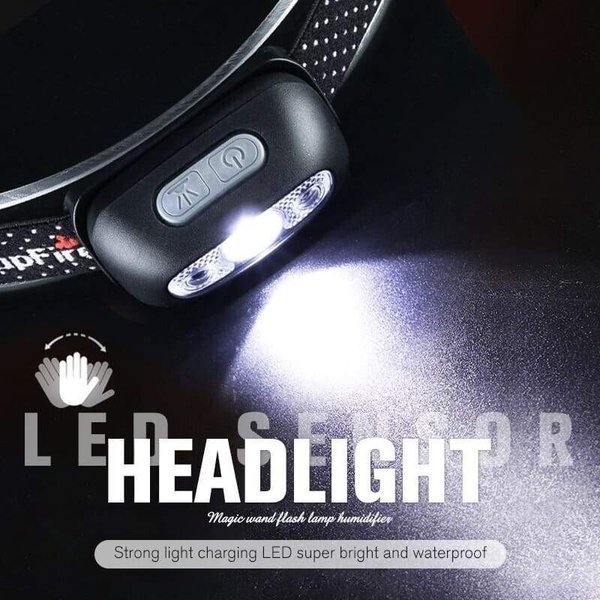 🎅(Early Christmas Sale - 49% OFF) LED Sensor Headlight - Buy 4 Get Extra 25% Off & Free Shipping