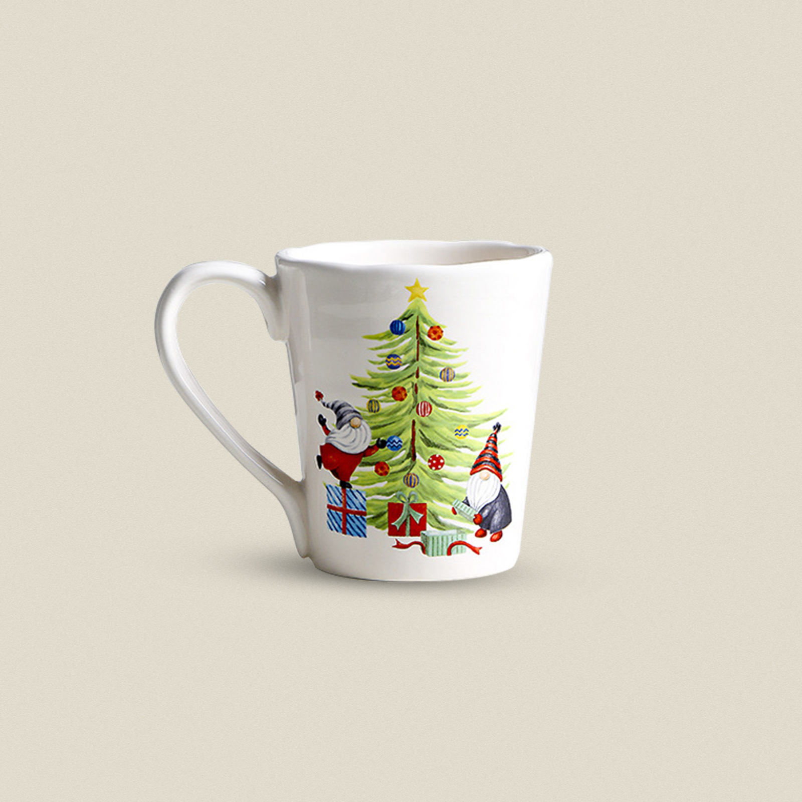 Santa and Christmas Tree Mug