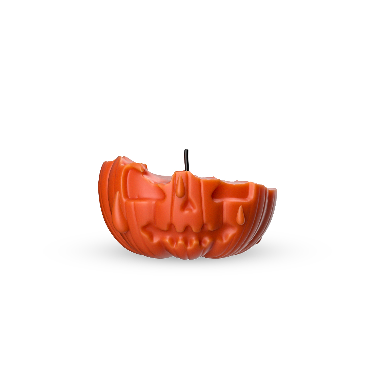 JACK Pumpkin Soy Wax Candle -- Halloween Candle