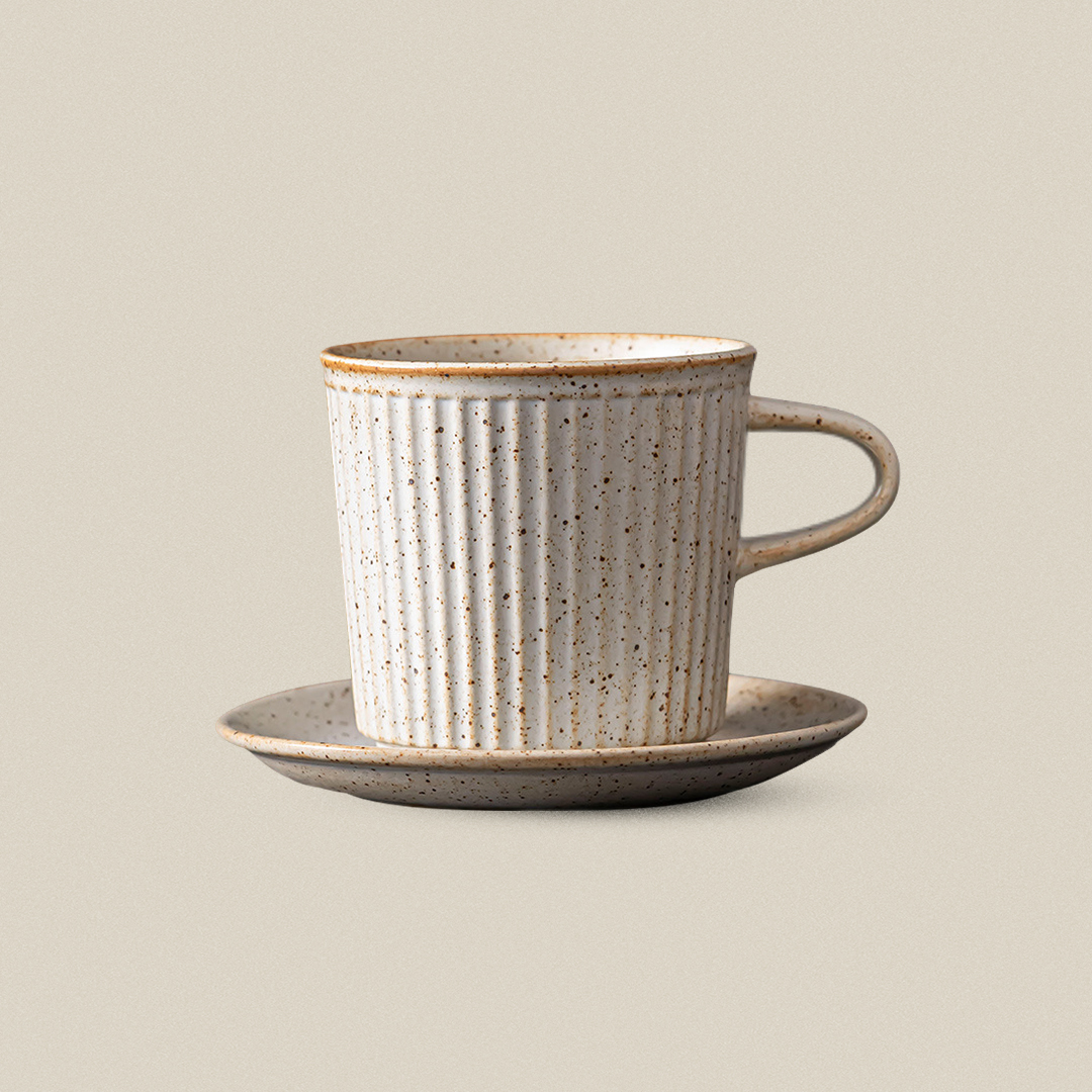 Handmade Vintage Style Exquisite Ceramic Coffee Cup (Random Pattern)