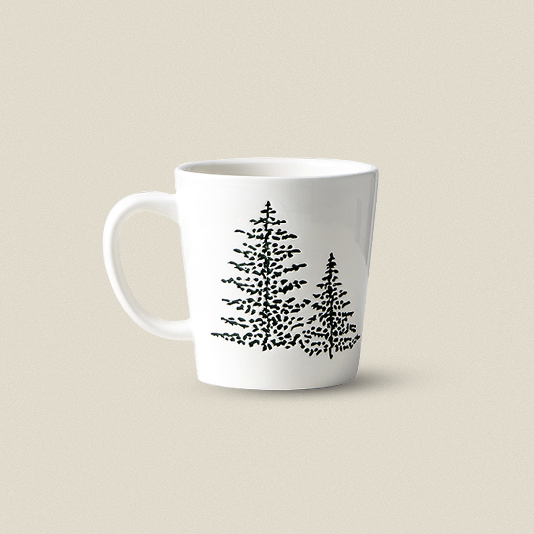 Christmas Snowy Spruce Mug