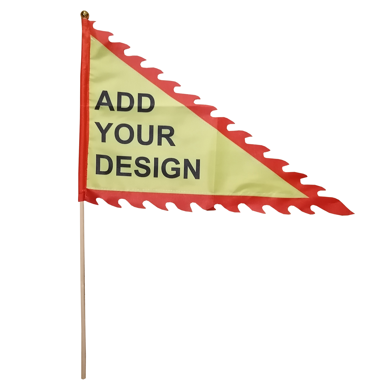 Custom Hand Flag Personalized Dragon Flags Triangle Flag for Racing Dragon Boat Festival