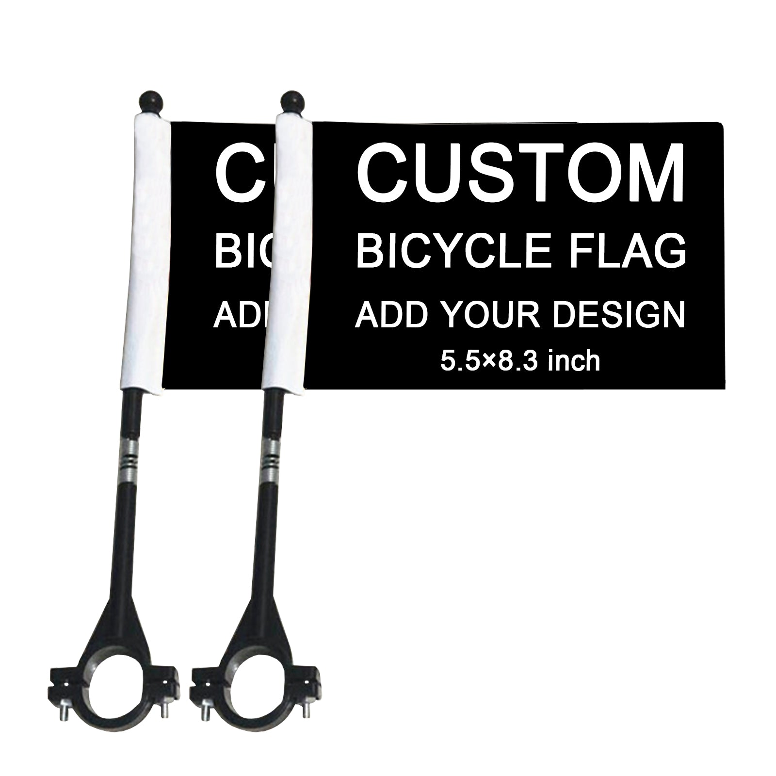 Personalized Bike Flags Custom Bicycle Flag