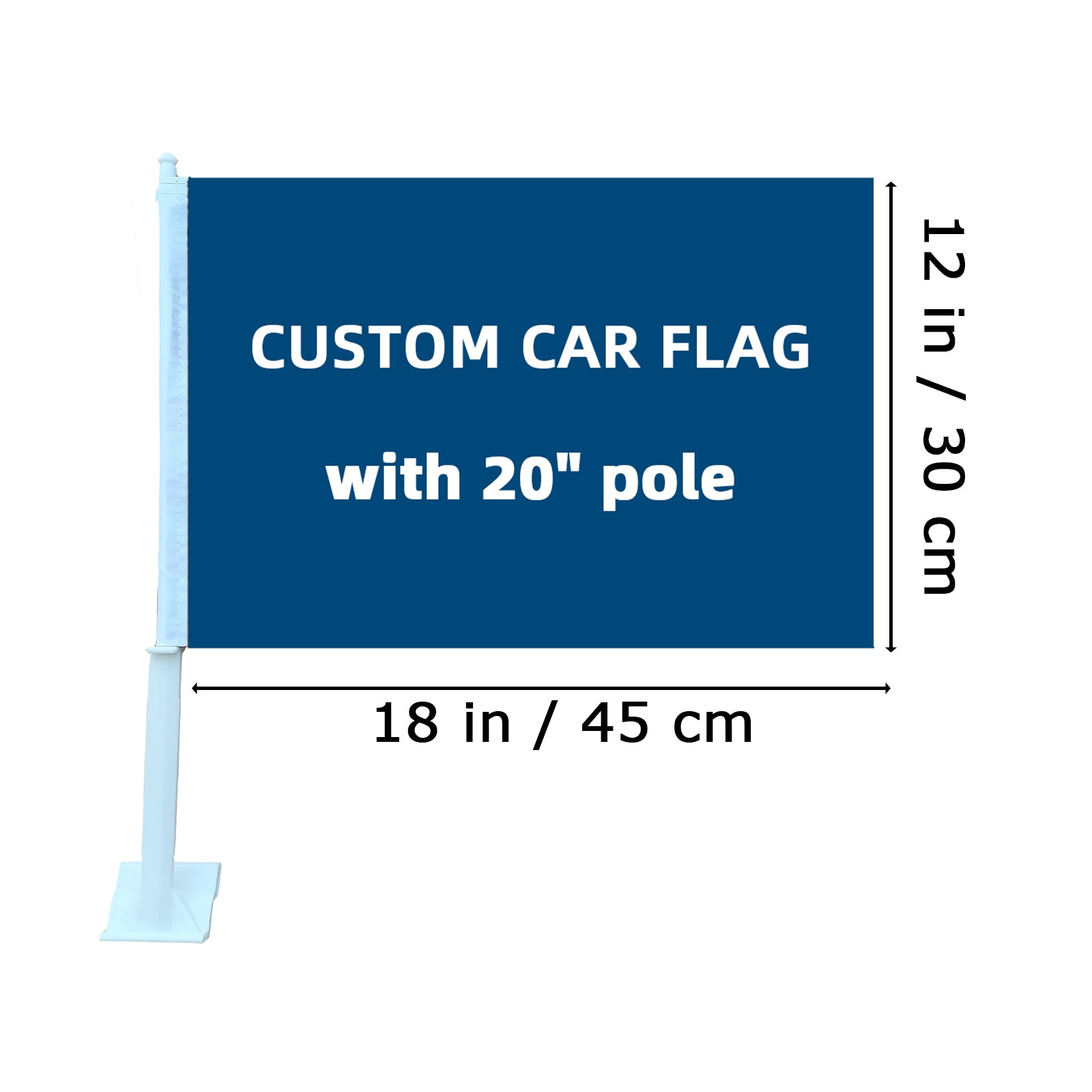 Personalized Car Flag,Custom Auto Window Flag