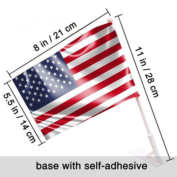 5PCS American Wall Flag Mini Flag with Base
