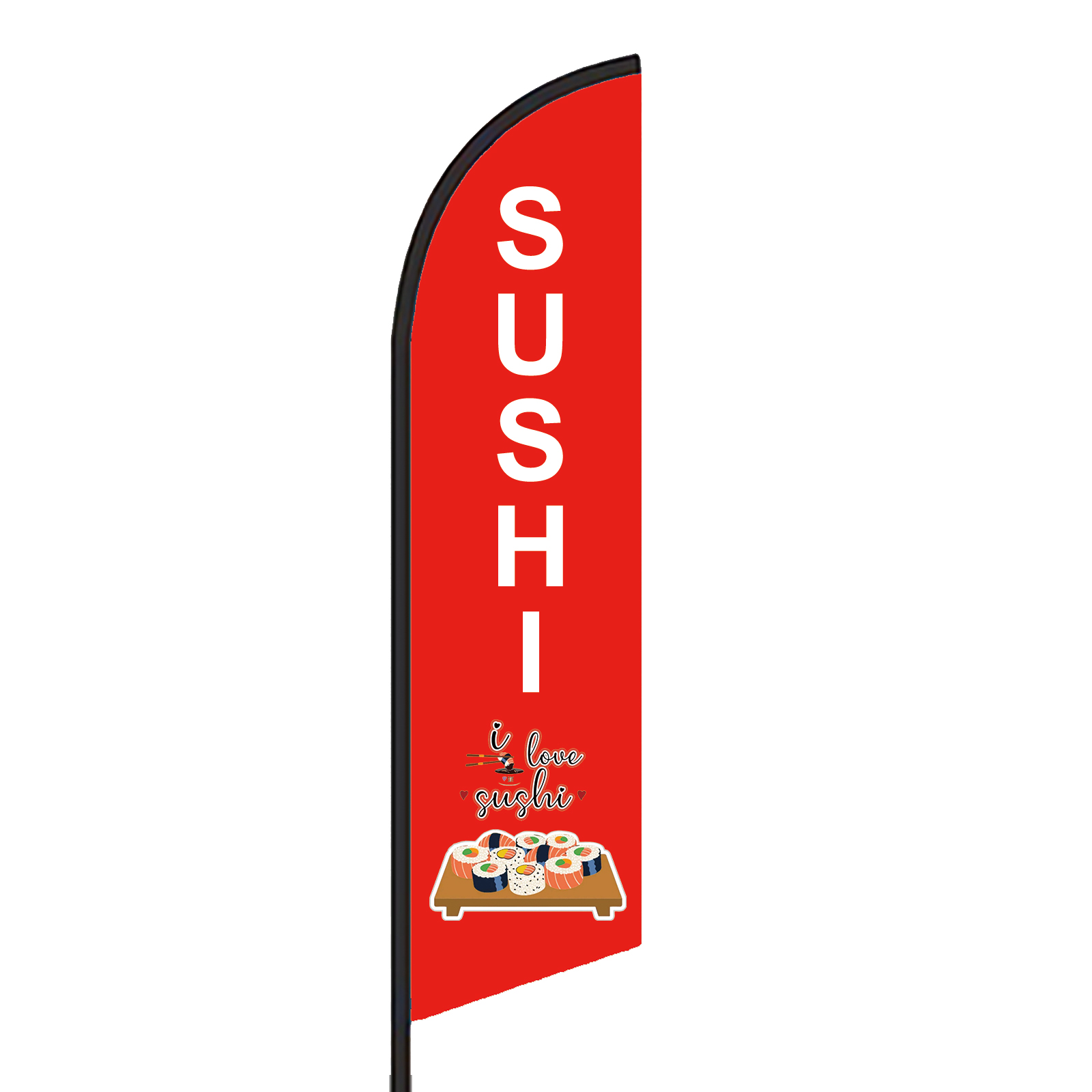 SUSHI Advertising Feather Flags for Business(flag only)