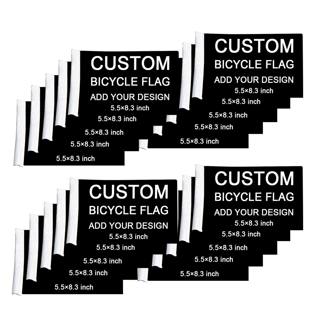 Personalized Bike Flags Custom Bicycle Flag