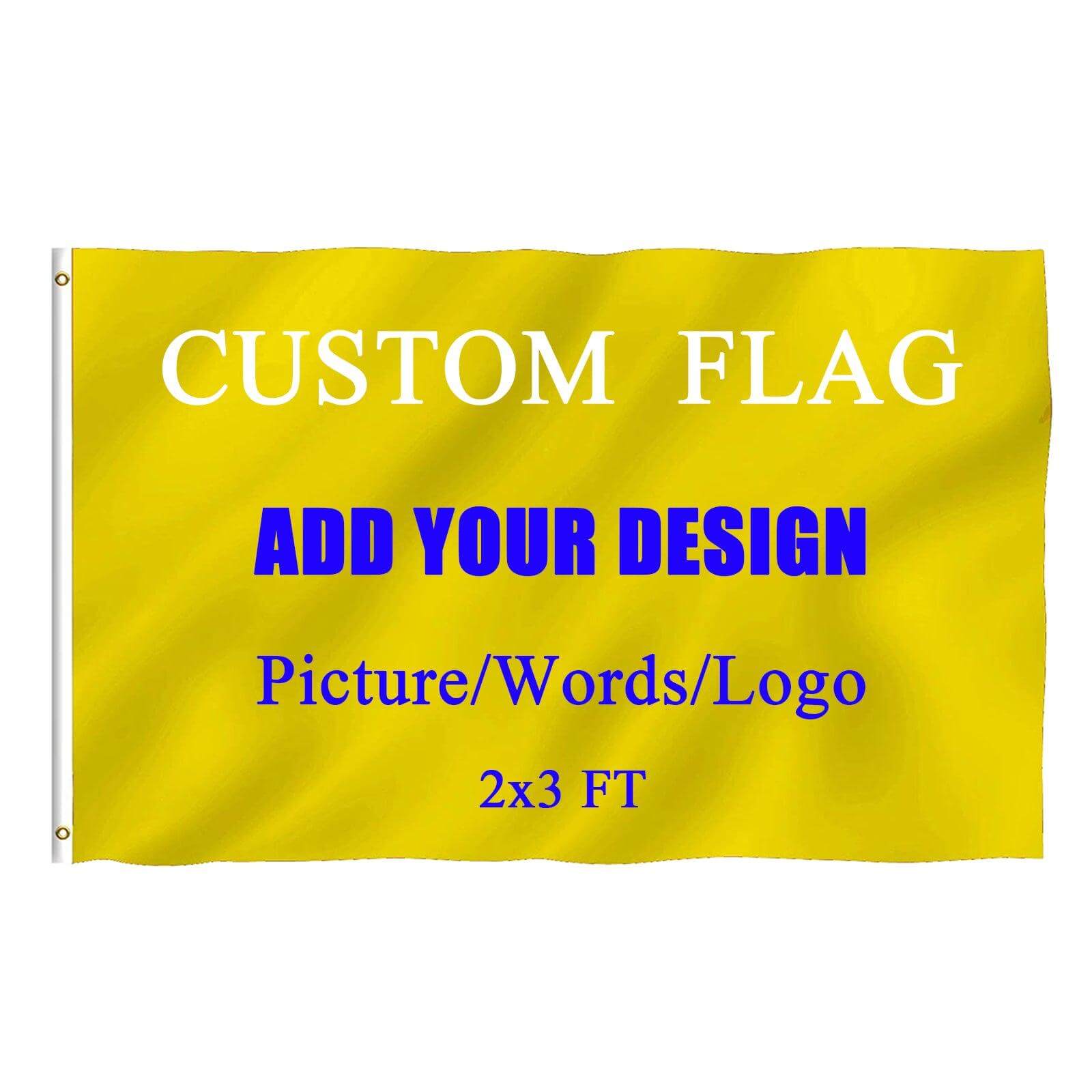 Custom Peronal Flag Personalized Camping Flag Banner