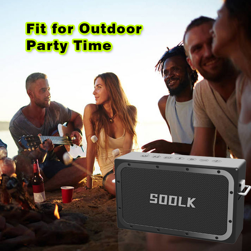 SODLK T90K 100 W Loudest Bluetooth Speakers With Mic And IPX6