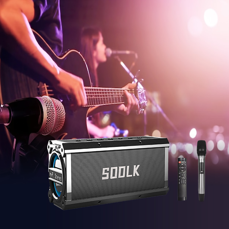 SODLK T200PLUS 120 W Loudest Bluetooth Speakers + Mic