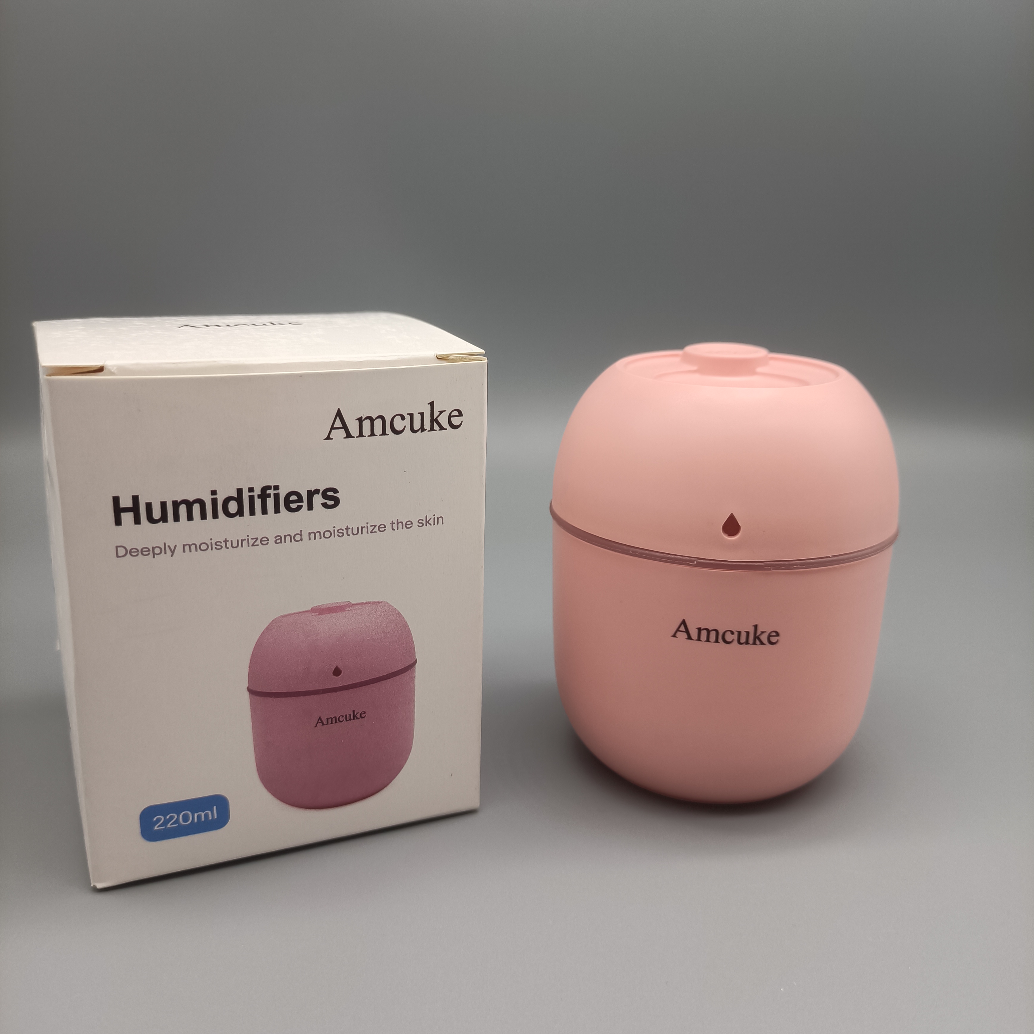 Amcuke Humidifiers, quiet and cozy, compact size for room, office or den
