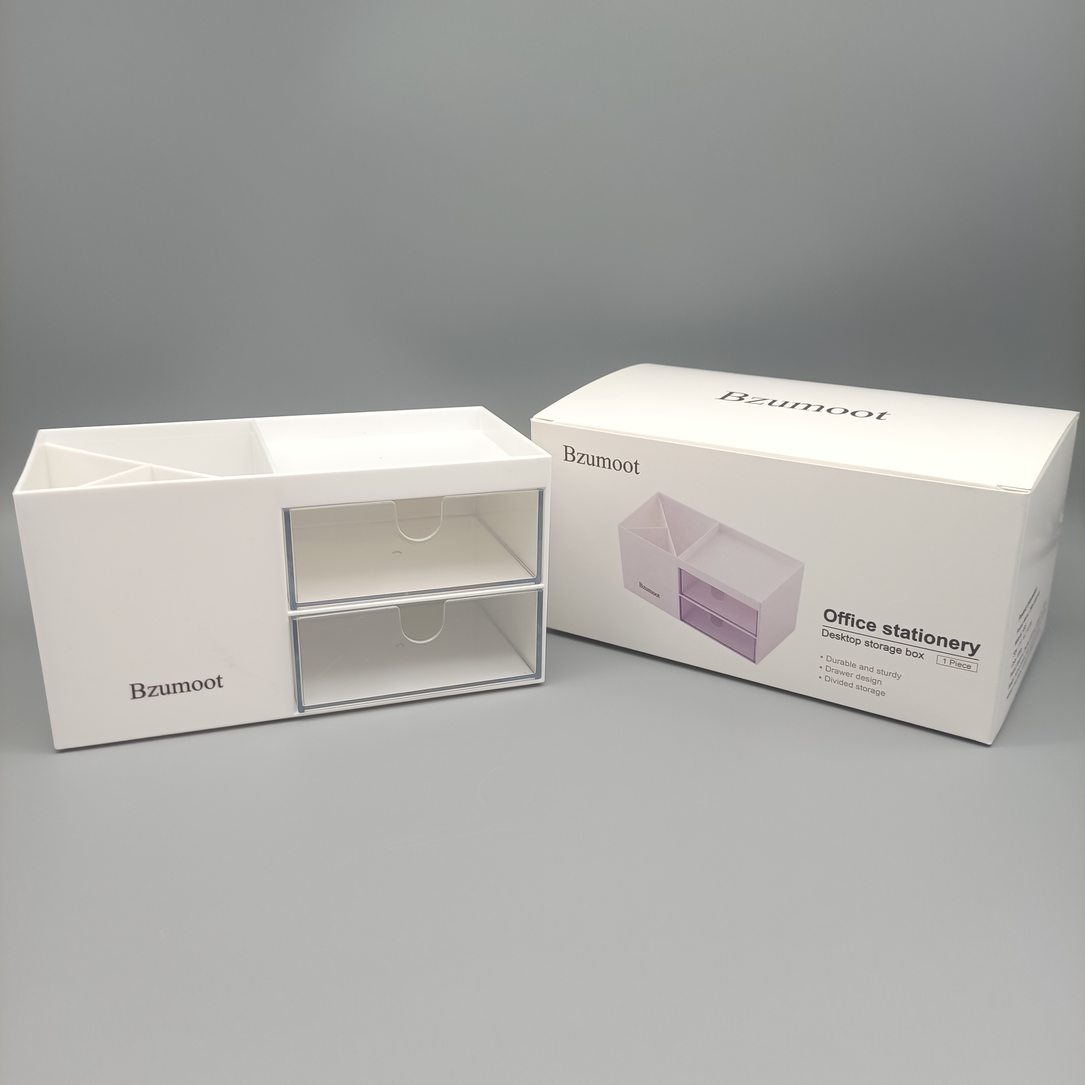 Bzumoot Office stationery, multi-layer storage, categorized and classified, suitable for office, study and room