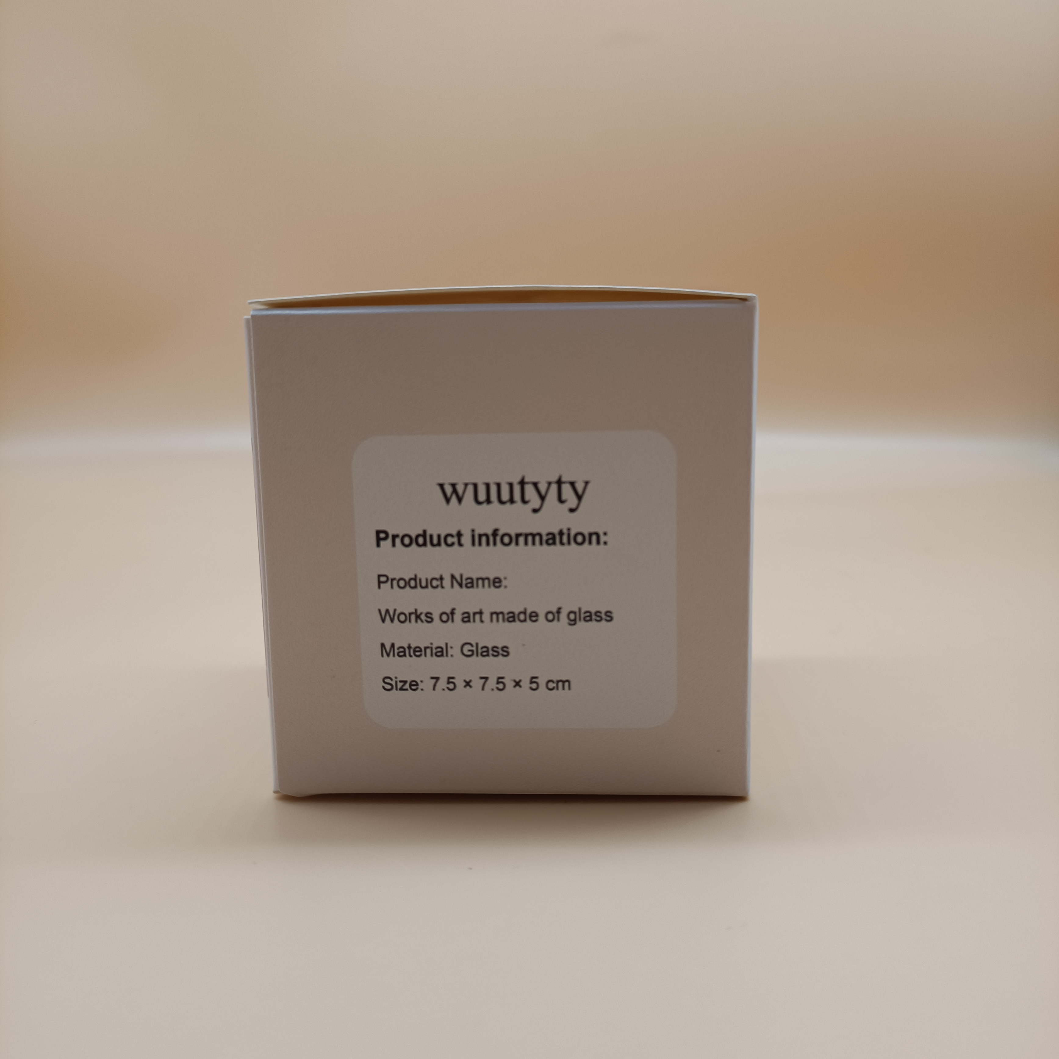 wuutyty Works of art made of glass,Crystal Glass Crown Table Decoration - Add a Touch of Royalty to Your Home