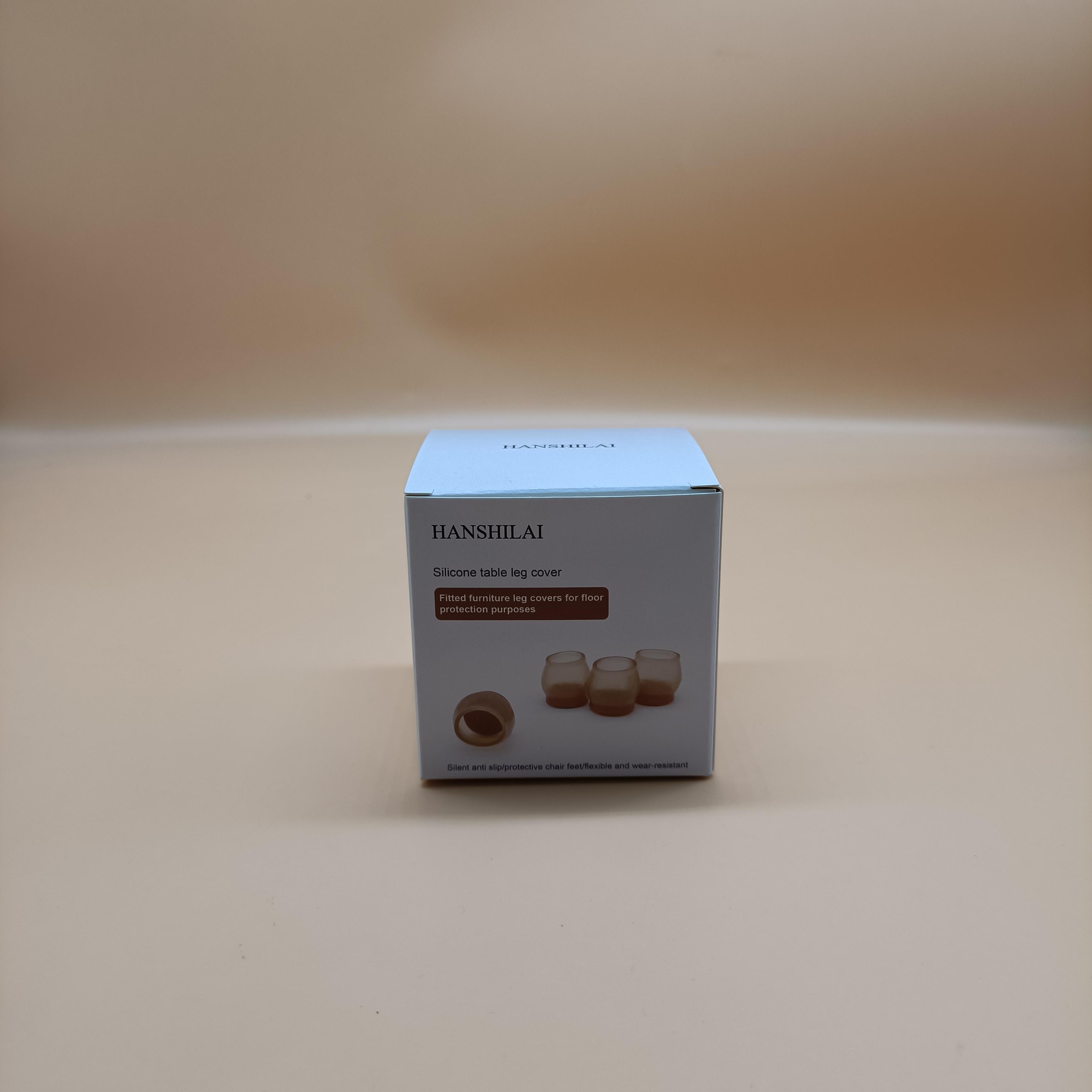 HANSHILAI Fitted furniture leg covers for floor protection purposes Silicone Furniture Leg Cups