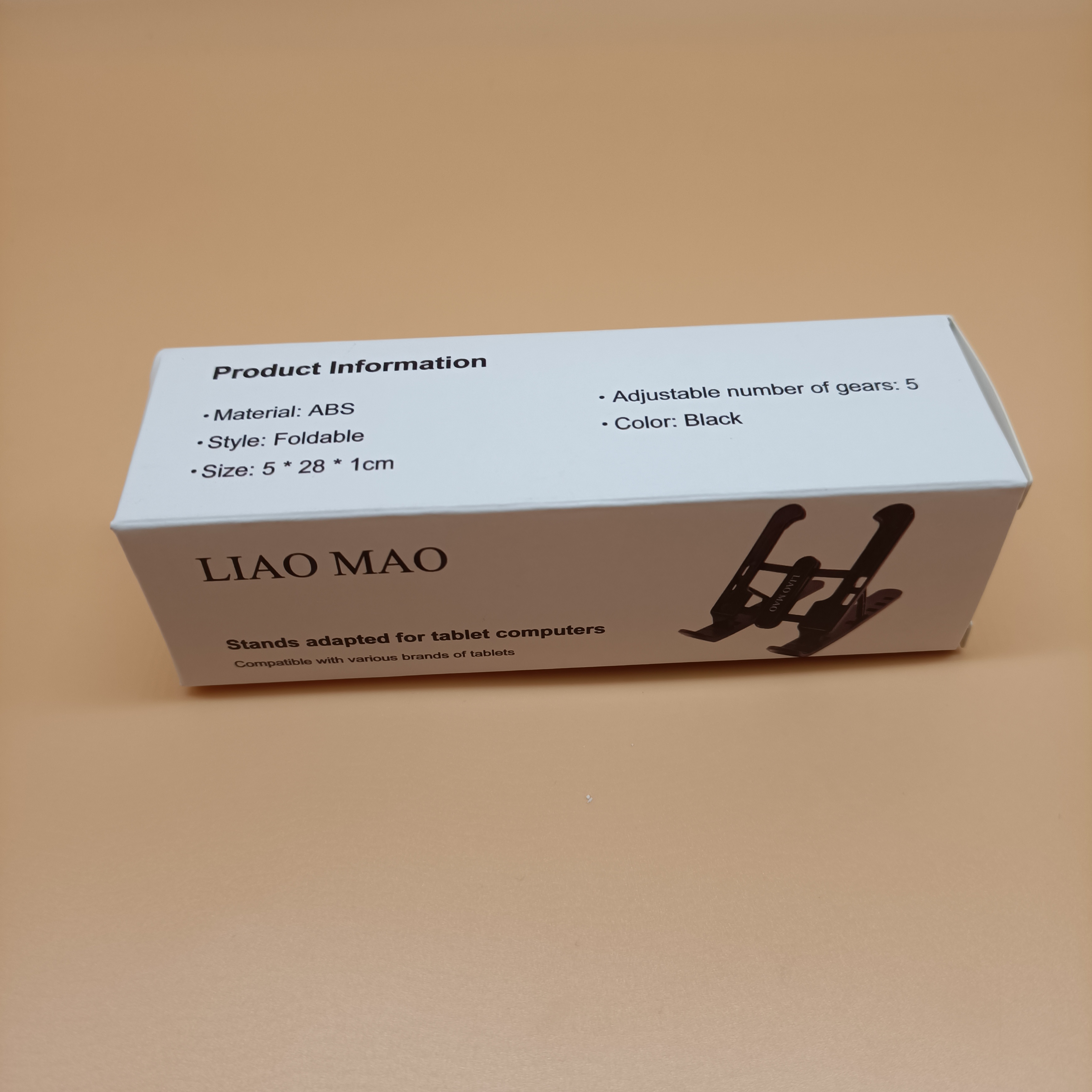 LIAO MAO Stands adapted for tablet computers, tablet foldable lightweight stand with six adjustable gears