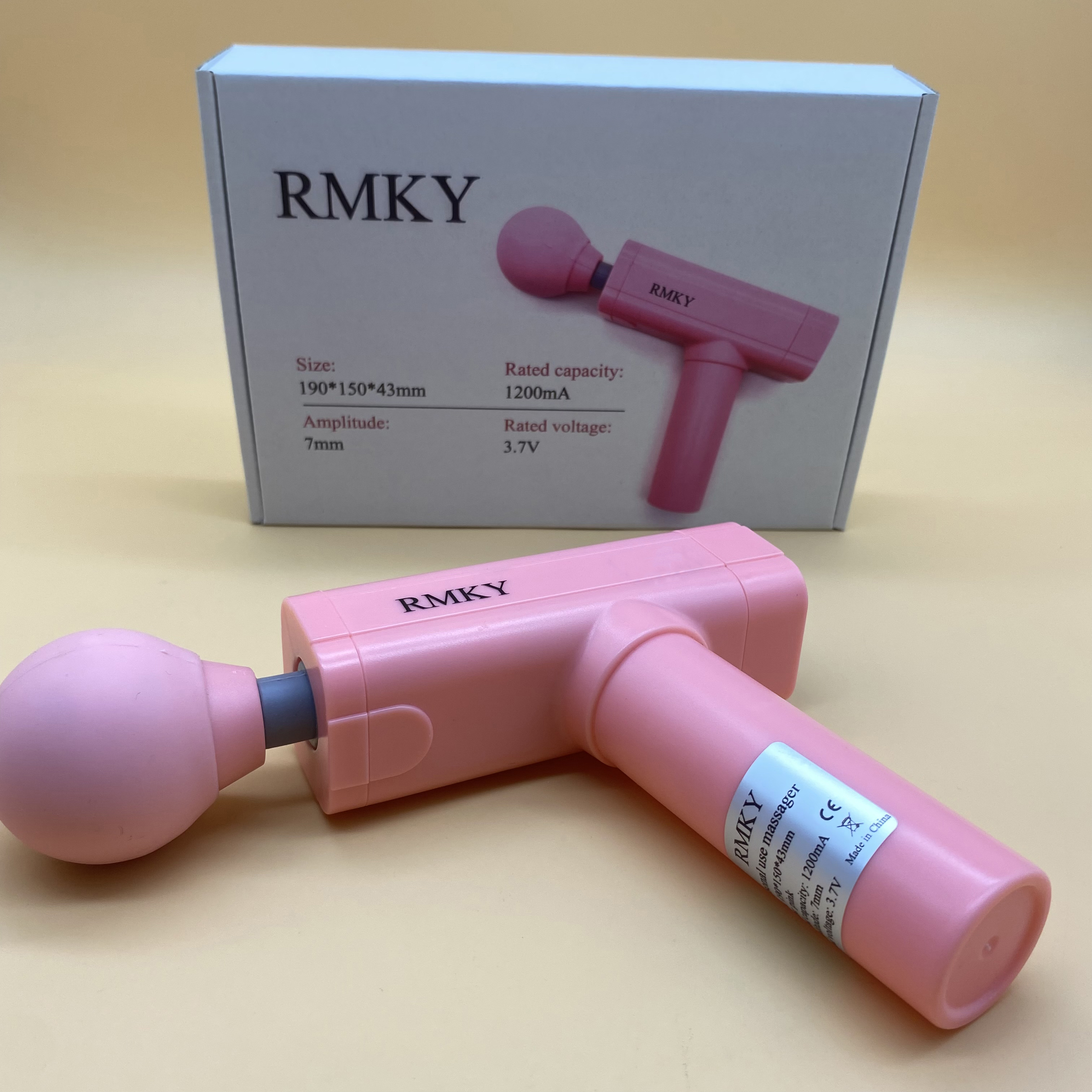 RMKY Personal use massager, Quiet Portable Handheld Waterproof Massager Gun