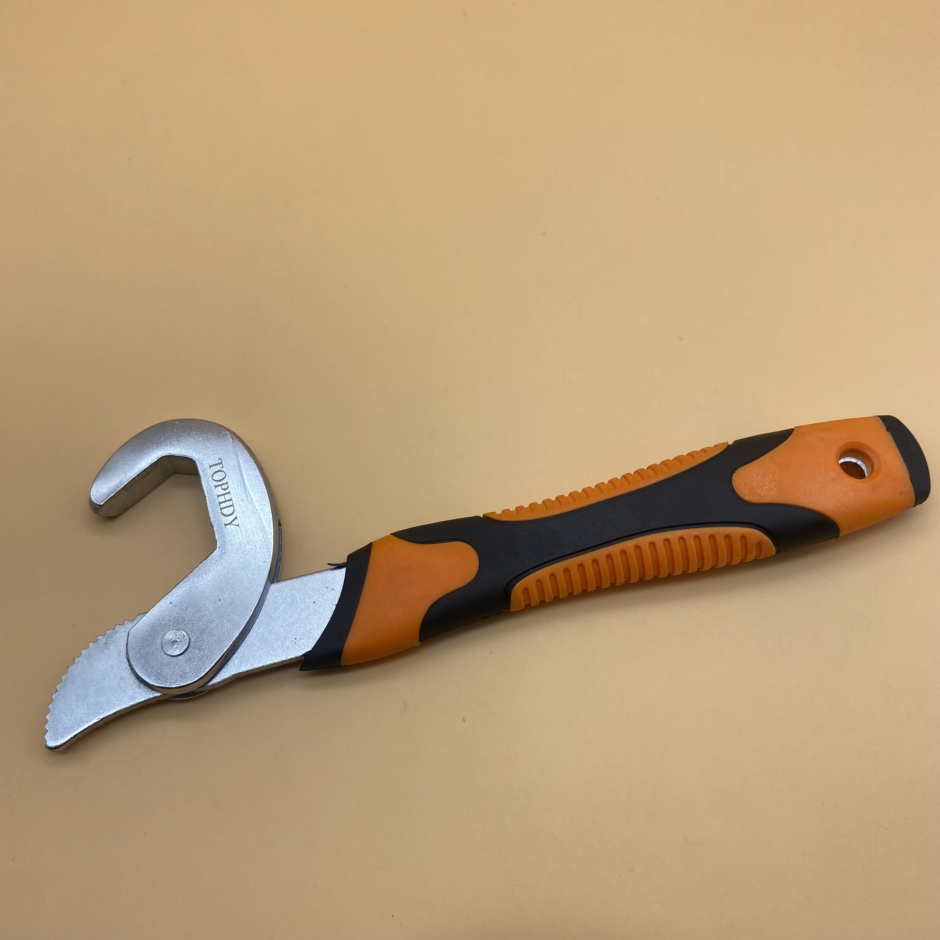 TOPHDY Adjustable spanners,  Universal Repair Tool with Comfort Grip, Stainless Steel Universal Spanner 15 Inch